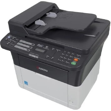 принтер/МФУ Kyocera FS-1125MFP 1102M73RU0/1102M73RUV/1102M73RU2 A4, 64Mb, LCD, 25стр/мин, лазерное МФУ, факс,  USB2.0, сетевой, ADF -2