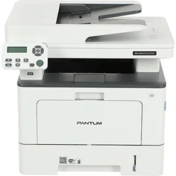 Pantum BM5100ADW МФУ лазерный ЧБ, A4, C/P/S, дуплекс, автоподача, 40стр/мин, 1200x1200 dpi, 512 MB RAM, Duplex, ADF50, лоток 250 листов, USB, LAN, WiFi,старт.картр.3000 листов проектная модель-2