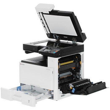 принтер/МФУ Kyocera Ecosys M8124cidn (1102P43AX0) (А3, 24/12 ppm A4/A3 1,5 GB, USB, Network, дуплекс, автоподатчик, пуск. комплект, старт. карт.TK-8110)АЗИЯ-2