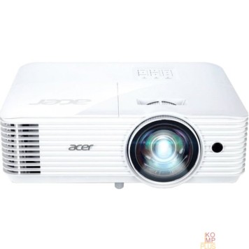 Проектор Acer S1386WH {DLP 3D, WXGA, 3600lm, 20000/1, HDMI, short throw 0.5, 2.7kg} 
