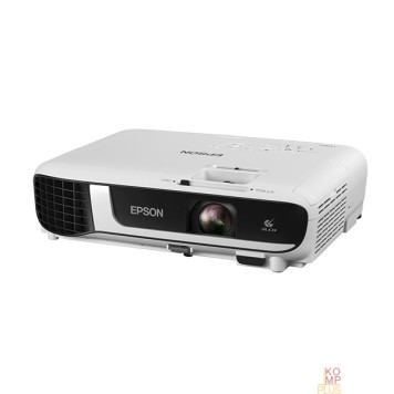 Проектор Epson EB-W52 white Проектор {LCD, 1280x800, 4000Lm, 1,49-1,72:1, 16000:1, VGA, HDMI, Composite, USB-A, USB-B} V11HA02053