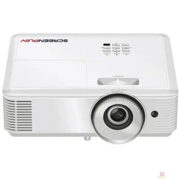 Проектор INFOCUS SP124 Проектор ScreenPlay {DLP, 4000 lm, XGA, 30 000:1, 1.94~2.16:1, HDMI 1.4, VGA in, S-Video, 3.5mm in/out, USB-A, лампа 15 000ч.(ECO mode), 3W, 27дБ, 2,9 кг, БЕЛЫЙ}