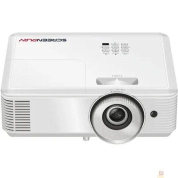 Проектор INFOCUS SP226 Проектор ScreenPlay {DLP, 4000 lm, WXGA, 30 000:1, 1.54~1.72:1, 2xHDMI 1.4, VGA in/out, S-Video, 3.5mm in/out, USB-A, RS-232, лампа 15 000ч.(ECO mode), 10W, 27дБ, 2,9 кг, БЕЛЫЙ}