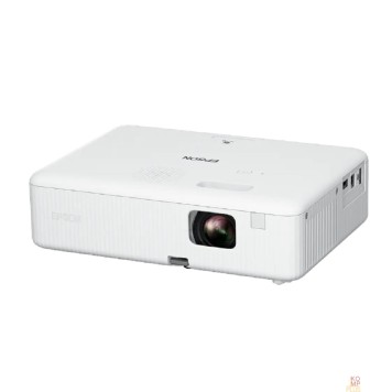 Проектор Epson CO-FH01 V11HA84040 {3LCD 1920x1080 3000lm 16000:1, лампа 6000/12000 ч, HDMI, USB, встроенный динамик, коррекция трапеции ±30°, вес 2.4 кг}-1