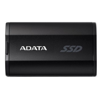 Носитель информации A-DATA Portable SSD 2TB SD810 External Type-C, USB 3.2 Gen2x2, up to R/W 2000/2000 MB/s, 72.7x44x12.2mm, Black (5 лет)