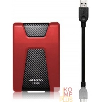 Носитель информации A-Data Portable HDD 2Tb HD650 AHD650-2TU31-CRD {USB 3.1, 2.5