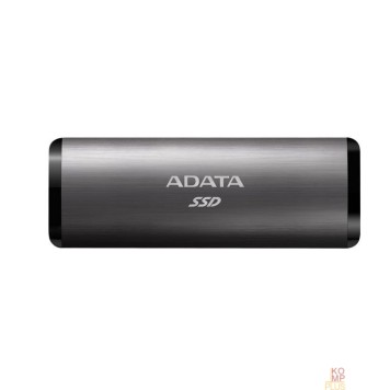 Носитель информации A-DATA Portable SDD 256GB ASE760-256GU32G2-CTI  SE760, External, USB 3.2 Type-C, R/W -1000/- MB/s 3D-NAND, титановый серый