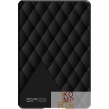 носитель информации Silicon Power Portable HDD 1TB  USB 3.0 SP010TBPHDD06S3K D06 Diamond 2.5