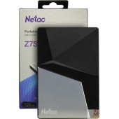 носитель информации Netac Portable SSD 120GB External Z7S USB 3.2 120Gb NT01Z7S-120G-32BK