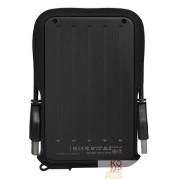 носитель информации Silicon Power Portable HDD 2TB Armor A66 USB 3.0  SP020TBPHD66SS3K 2.5