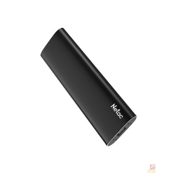 носитель информации Netac Portable SSD 1TB Z SLIM USB 3.2 Gen 2 Type-C NT01ZSLIM-001T-32BK Black-1