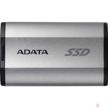 Носитель информации A-DATA Portable SSD 1TB SD810 External Type-C, USB 3.2 SD810-1000G-CSG Silver (5 лет)