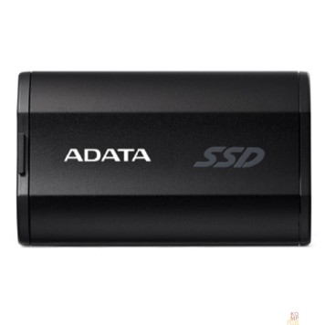 Носитель информации A-DATA Portable SSD 2TB SD810 External Type-C, USB 3.2 Gen2x2, up to R/W 2000/2000 MB/s, 72.7x44x12.2mm, Black (5 лет)
