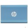 носитель информации HP Portable SSD 250GB External P500 Series Blue <7PD50AA#ABB> (USB 3.2 Gen2 Type-C, up to 370/200Mbs, 100TBW,