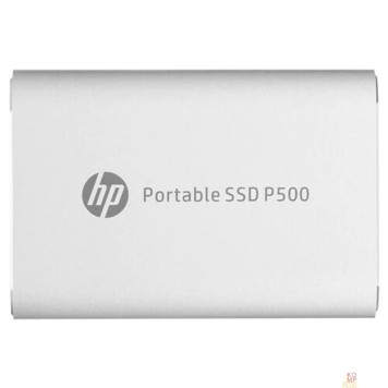 носитель информации HP Portable SSD 1TB External P500 Series Silver <1F5P7AA#ABB> (USB 3.2 Gen2 Type-C, up to 420/420Mbs, 500TBW, 79х54х10, 45g)
