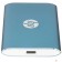 носитель информации HP Portable SSD 1TB External P500 Series Blue <1F5P6AA#ABB> (USB 3.2 Gen2 Type-C, up to 420/420Mbs, 500TBW, 79х54х10, 45g