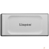 носитель информации Kingston External SSD XS2000 BOC, 2000GB, Type-C, USB 3.2 Gen 2x2, R/W 2000/2000MB/s, IP55, 70x33x14mm, Silver (60 мес)