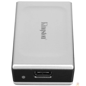 носитель информации Kingston External SSD XS2000 BOC, 2000GB, Type-C, USB 3.2 Gen 2x2, R/W 2000/2000MB/s, IP55, 70x33x14mm, Silver (60 мес)-2