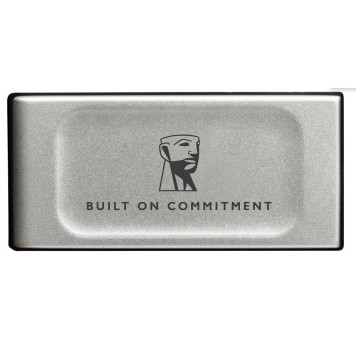 носитель информации Kingston Portable SSD 1TB SXS2000/1000GA External XS2000 BOC,Type-C, USB 3.2 Gen 2x2, R/W 2000/2000MB/s, IP55, 70x33x14mm, Silver (60 мес)