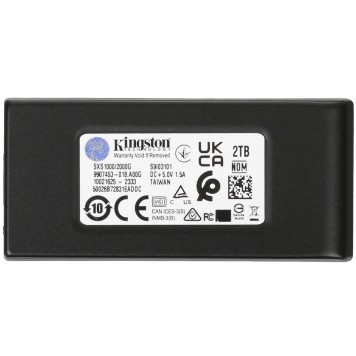 носитель информации Kingston Portable SSD 2TB SXS1000/2000G External  XS1000, Type-C/A, USB 3.2 Gen 2-1