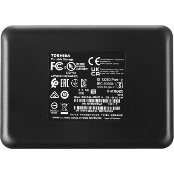 носитель информации Внешний жесткий диск TOSHIBA Canvio Basics HDTB520EK3AA  2TB 2.5