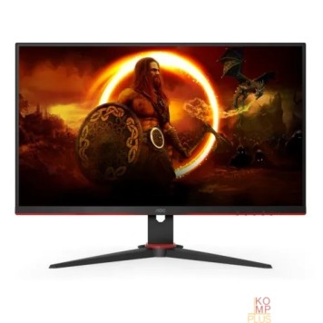 Монитор LCD AOC 23.8'' 24G2SAE {VA 1920х1080 165Hz 350cd 178/178 3000:1 4ms D-Sub 2xHDMI DisplayPort Tilt Swivel Speakers}