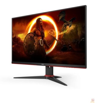 Монитор LCD AOC 23.8'' 24G2SAE {VA 1920х1080 165Hz 350cd 178/178 3000:1 4ms D-Sub 2xHDMI DisplayPort Tilt Swivel Speakers}-1