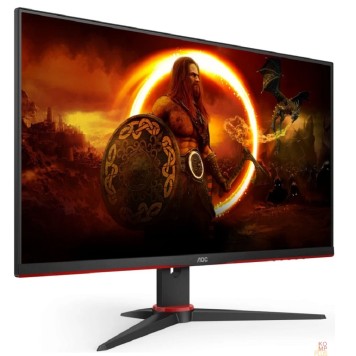 Монитор LCD AOC 23.8'' 24G2SAE {VA 1920х1080 165Hz 350cd 178/178 3000:1 4ms D-Sub 2xHDMI DisplayPort Tilt Swivel Speakers}-2