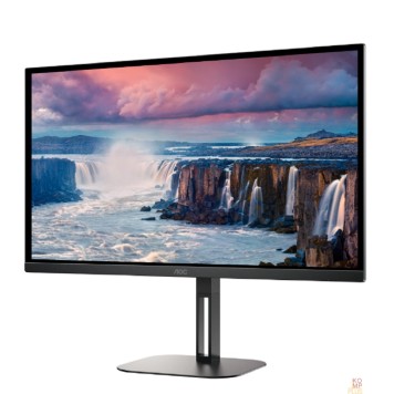 Монитор LCD AOC 27'' Q27V5N {VA 2560x1440 75Hz 4ms 300cd 4000:1 2xHDMI DisplayPort Speakers Pivot}-2