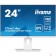 Монитор LCD Iiyama 23.8'' XUB2492HSU-W6 белый {IPS 1920x1080 100Hz 0.4ms HDMI DisplayPort USB M/M Pivot}