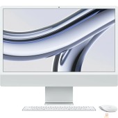 Моноблок Apple iMac 24 2023 Z19500023 (КЛАВ.РУС.ГРАВ.) Silver 24