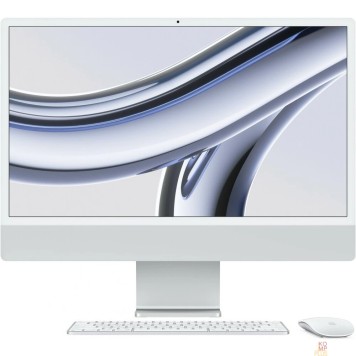 Моноблок Apple iMac 24 2023 Z19500023 (КЛАВ.РУС.ГРАВ.) Silver 24