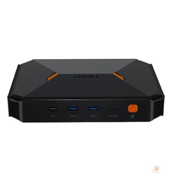 Компьютер Chuwi HeroBox Nettop CWI527H Black {Intel N100 (0.8Ghz)/8Gb/256Gb SSD/W11H}