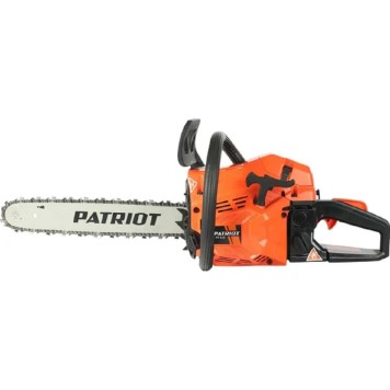 Бензопила PATRIOT PT 445 The One Пила цепная бензиновая 220104445  2200 Вт / 2.9 л.с., 40 см, 45 куб.см, антивибрация, 4.8 кг 