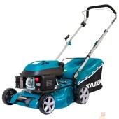 Газонокосилка HYUNDAI L 4310 Бензиновая газонокосилка {не самоходная, двигатель HYUNDAI ICV150,4-х такт, 3,5 л.с./149 см3, Ширина среза 43 см, Высота среза 25-75 мм, 29,5 кг }