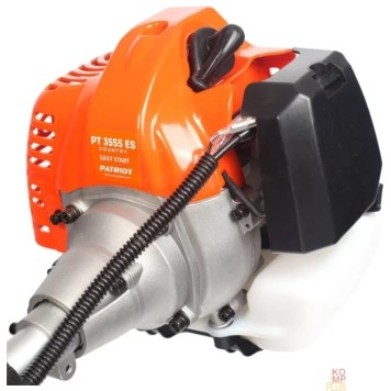 Триммер PATRIOT PT 3555ES-S Country Триммер бензиновый 250108035 { 1,8л.с, 33сс, разборная штанга 28мм, U-образная рукоятка, ранцевая подвеска, усиленная полуавтоматическая катушка + нож 4Т }-2