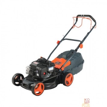 Газонокосилка PATRIOT PT 42BS Газонокосилка бензиновая 512109017 { 41см, привод на колеса, пластик травосборник 40л, центр. регулировка 7 поз }-1