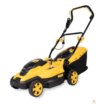 Газонокосилки и аэраторы CHAMPION Газонокосилка эл. EM3616 { 1,6 кВт пласт.+ткань травосб. 45л ширина 360мм 20-70мм, 11,5кг }-1