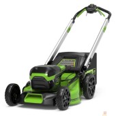 Газонокосилки Greenworks Газонокосилка самоходная, аккумуляторная Greenworks GD60LM51SP, 60V, 51 см, бесщеточная, c АКБ 4АЧ и ЗУ 2514307UB