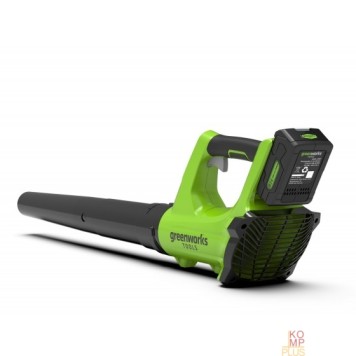 Воздуходувки, Садовые пылесосы Greenworks G24AB Воздуходув аккумуляторный , 24V, без АКБ и ЗУ 2404807
