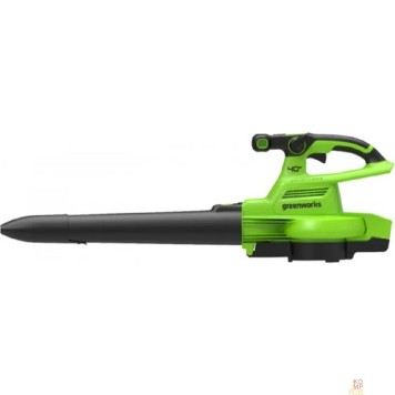 Воздуходувки, Садовые пылесосы Greenworks GD40BVII Воздуходув-Садовый Пылесос аккумуляторный, 40V, бесщеточный, без АКБ и ЗУ 2406907