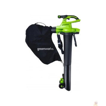 Воздуходувки, Садовые пылесосы Greenworks GD40BVII Воздуходув-Садовый Пылесос аккумуляторный, 40V, бесщеточный, без АКБ и ЗУ 2406907-2