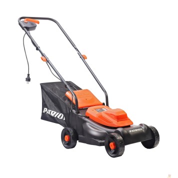 Газонокосилка PATRIOT PT 1130E Газонокосилка электрическая 512309231 { 1200 Вт, 32см, высота 3 позиц, пластик. травосбоник 30л }