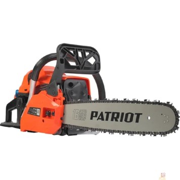 Бензопила PATRIOT PT 452 Пила цепная бензиновая 220104452 { 3,4л.с., шина 16
