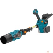 Воздуходувки Bort Воздуходувка аккумуляторная BSS-40LI SUPERJET {Воздушный поток 0-62 м/сек; Макс. производительность 1450 м3/час, шум 80дБ, аккум. система Makita 18V LXT, Вес 2кг,} 93418569 