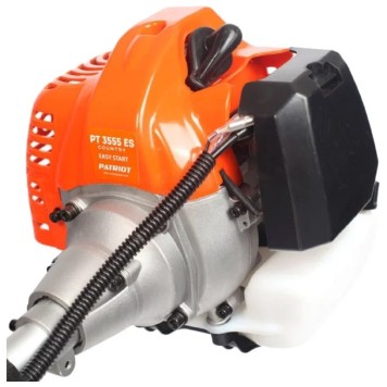 Триммер PATRIOT PT 3555ES-S Country Триммер бензиновый 250108035  1,8л.с, 33сс, разборная штанга 28мм, U-образная рукоятка, ранцевая подвеска, усиленная полуавтоматическая катушка + нож 4Т -2