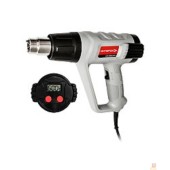 Пневмоинструмент, Термопистолет ИНТЕРСКОЛ ФЭ-2000ЭМ Фен строительный 385.0.1.00 {2000Вт,50-600°С,поток 300-500л/мин,дисплей,0.77кг}