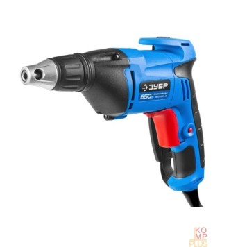 Дрель, Шуруповерт ЗУБР ПРОФЕССИОНАЛ ЗСШ-550-45 Шуруповерт сетевой  ЗСШ-550-45 { патрон HEX 1/4