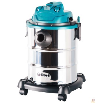 Пылесосы строительные Bort BSS-1325 Пылесос строительный 91272218 { 1300 Вт, вместимость 25 л, 29 л/сек, 5,3 кг, набор аксессуаров 6 шт }-1