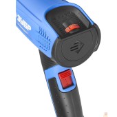 Электроинструменты ЗУБР ФТ-П1800 фен технический (строительный) { керам. изолятор, электр. регул. темп-ры, 2 режима: 80-550град, 350/550 л/мин, 1800Вт }